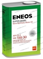 Масло моторное дизельное полусинтетика Eneos Super Diesel 5W30 1л купить в Москве по цене 950 рублей - АКБАВТО