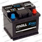 Аккумулятор автомобильный Moll XTRA 54 А/ч 520 А обр. пол. Евро авто (207х175х190) 84054