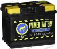 Аккумулятор автомобильный TYUMEN BATTERY STANDARD 60 А/ч 550 А обр. пол. Евро авто (242x175x190) купить в Москве по цене 5650 рублей - АКБАВТО