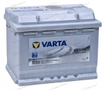 Аккумулятор автомобильный Varta Silver Dynamic D39 63 А/ч 610 A прям. пол. Росс. авто (242x175x190) 563401