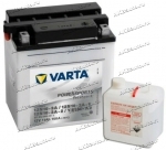 Аккумулятор для мотоцикла и скутера VARTA POWERSPORTS FRESHPACK 11 А/ч 150 А обр. пол. с/зар. с эл. YB10L-A2, CB10L-A2 (136х91х146) 511012009