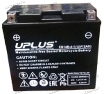 Аккумулятор для мото и гидро техники UPLUS High Perfomance AGM 12 А/ч 200 А прям. пол. залит/заряжен EB14B-4-1 (150х65х145) YT14B-4