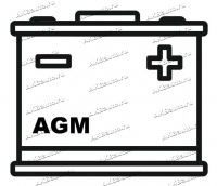 Аккумулятор автомобильный Xtreme AGM 105 А/ч обр. пол. Евро авто (393х175х190) L6.0 купить в Москве по цене 17950 рублей - АКБАВТО