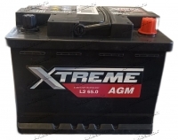 Аккумулятор автомобильный Xtreme AGM 65 А/ч 650 А обр. пол. Евро авто (242х175х190) L2.0 купить в Москве по цене 10900 рублей - АКБАВТО
