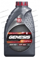 Масло моторное синтетическое Лукойл GENESIS Armortech 5W40 1л SQ 2255947 купить в Москве по цене 950 рублей - АКБАВТО