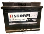 Аккумулятор автомобильный Storm Professional 55 А/ч 540 А обр. пол. Евро авто (242х175х190) 20г