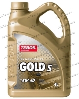 Масло моторное TEBOIL Gold S 5W40 4л 3468033 купить в Москве по цене 2450 рублей - АКБАВТО