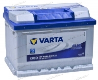 Аккумулятор автомобильный Varta Blue Dynamic D59 60 А/ч 540 A обр. пол. низкий Евро авто (242x175x175) 560409 купить в Москве по цене 10000 рублей - АКБАВТО