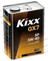 Масло моторное синтетика KIXX GX7 5W40 SP 4л L215444TR1 купить в Москве по цене 3550 рублей - АКБАВТО