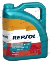 Масло моторное синтетика Repsol Elite Evolution Long Life 5W30 4л купить в Москве по цене 3270 рублей - АКБАВТО