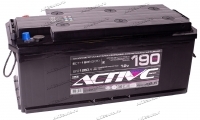 Аккумулятор автомобильный Active Frost 190 А/ч 1250 А прям. пол. конус (3) Евро авто (514х218х220) АF190-З-R-K-k купить в Москве по цене 12750 рублей - АКБАВТО