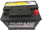 Аккумулятор автомобильный Numax Silver 56077 60 А/ч 570 А обр. пол. низкий Евро авто (242х173х175)