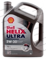 Масло моторное синтетическое Shell Helix Ultra Professional AR-L 5W-30 5л купить в Москве по цене 4400 рублей - АКБАВТО