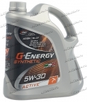 Масло моторное синтетика G-Energy Synthetic Activ 5w30 4л SL/CF A3/B4