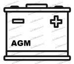 Аккумулятор автомобильный Xtreme AGM 95 А/ч 830 А обр. пол. Евро авто (353х175х190) L5.0