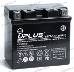 Аккумулятор для мото и гидро техники UPLUS High Perfomance AGM 6 А/ч 130 А обр. пол. залит/заряжен EBZ7-3-1 (113х70х105) YTZ7S YTX5L-BS