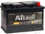 Аккумулятор автомобильный Atlant Black 75 А/ч 660 А обр. пол. Евро авто (278х175х190)
