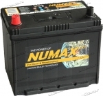 Аккумулятор автомобильный Numax 80D26R 70 А/ч 600 А прям. пол. Азия авто (258х172х220) с бортиком