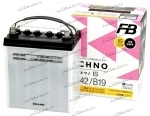 Аккумулятор автомобильный Furukawa Battery FB ECHNO IS 33 А/ч 380 А обр. пол. K-42/B19L Азия авто (185x125x227) EFB без бортика