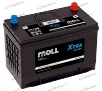 Аккумулятор автомобильный Moll XTRA D31R 100 А/ч 800 А прям. пол. Азия авто (306х173х225) 75100 с бортиком купить в Москве по цене 15600 рублей - АКБАВТО