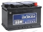 Аккумулятор автомобильный Aokly AGM 80 А/ч 780 А обр. пол. Евро авто (315x175x190) VRL4