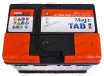 Аккумулятор автомобильный TAB Magic 62 А/ч 600 А обр. пол. низкий Евро авто (242x175x175) 56249