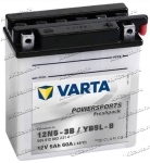 Аккумулятор для мотоцикла и скутера VARTA POWERSPORTS FRESHPACK 5 А/ч 60 А обр. пол. с/зар. с эл. YB5L-B, 12N5-3B (121х61х131) 505012