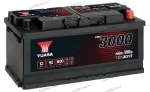 Аккумулятор автомобильный Yuasa YBX3017 90 А/ч 800 А обр. пол. низкий Евро авто (353x175x175)