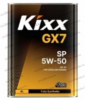 Масло моторное синтетика KIXX GX7 5W50 SP 4л L215544TR1 купить в Москве по цене 3850 рублей - АКБАВТО