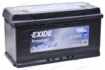 Аккумулятор автомобильный Exide Premium 100 А/ч 900 A обр. пол. EA1000 Евро авто (353x175x190)