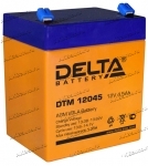 Аккумулятор для ИБП и прочего электрооборудования Delta DTM 12045 12V 4,5 А/ч (90x70x101) AGM