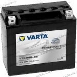 Аккумулятор для мотоцикла и скутера VARTA POWERSPORTS AGM 18 А/ч 320 А обр. пол. с/зар. с эл. YTX20HL-BS (175х87х154) 518918