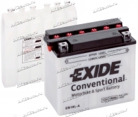 Аккумулятор для мотоцикла и скутера Exide Conventional 18 А/ч 190 А обр. пол. с/зар. с эл. EB18L-A (180х90х162) YB18L-A купить в Москве по цене 3700 рублей - АКБАВТО